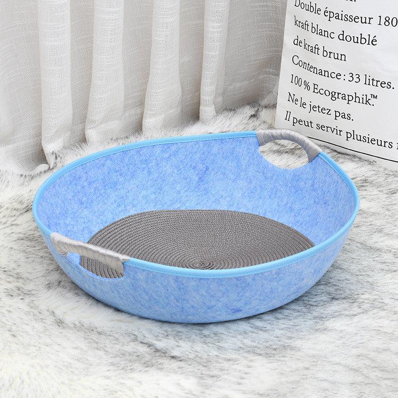 Luxury Felt Nest Style Cat Litter - The Perfect Haven For Your Feline Friend