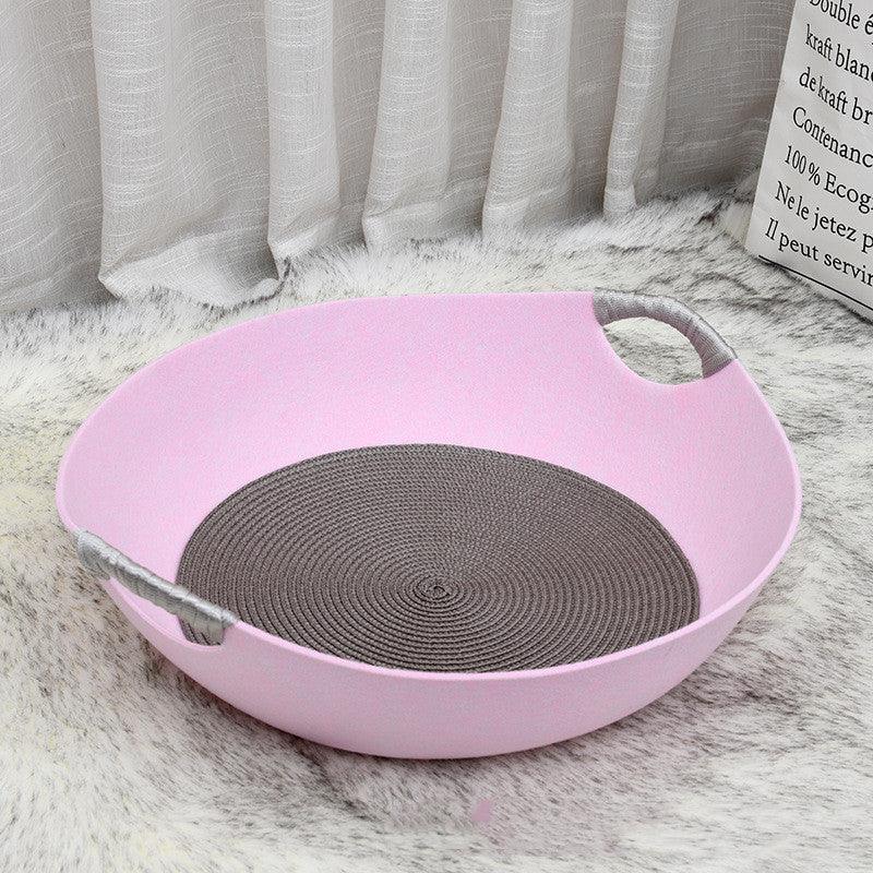 Luxury Felt Nest Style Cat Litter - The Perfect Haven For Your Feline Friend