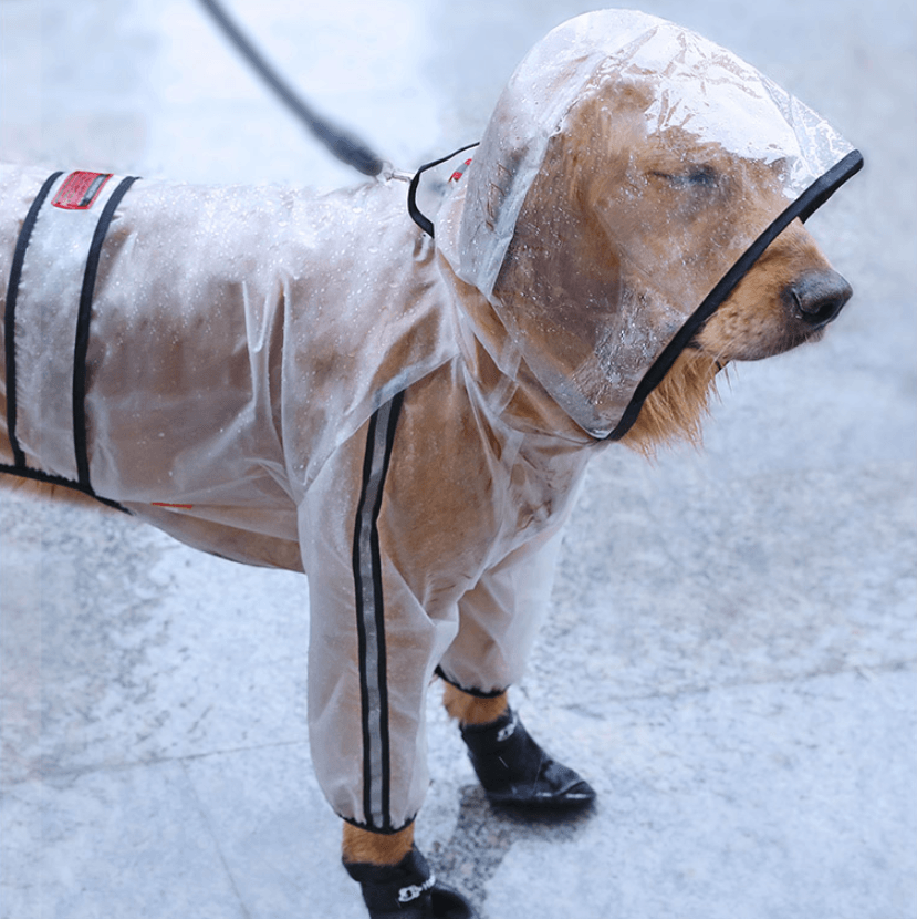 Waterproof Raincoat For Big Dogs - Stay Dry In Style