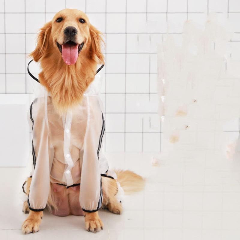 Waterproof Raincoat For Big Dogs - Stay Dry In Style