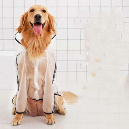 Waterproof Raincoat For Big Dogs - Stay Dry In Style
