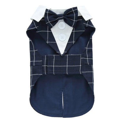Elegant Canine Attire: Formal Dog Tuxedo Dress
